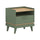 Chevet 1 tiroir 1 niche Sandy Vert