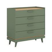 Commode 4 tiroirs Sandy Vert
