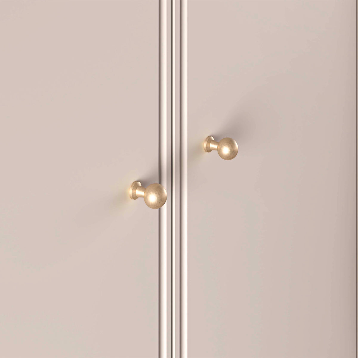 Armoire 2 portes Sélène Cachemire - vue 5