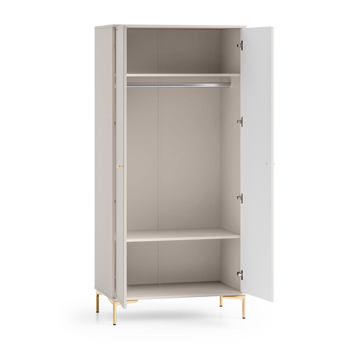 Armoire 2 portes Sélène Cachemire - vue 4
