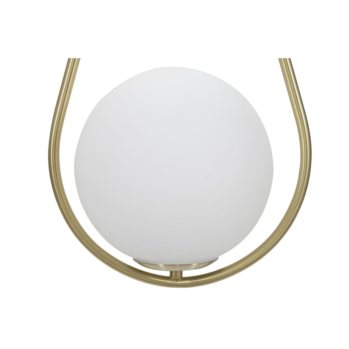 Suspension 1 globe en verre 46 cm Azélie Doré - vue 7
