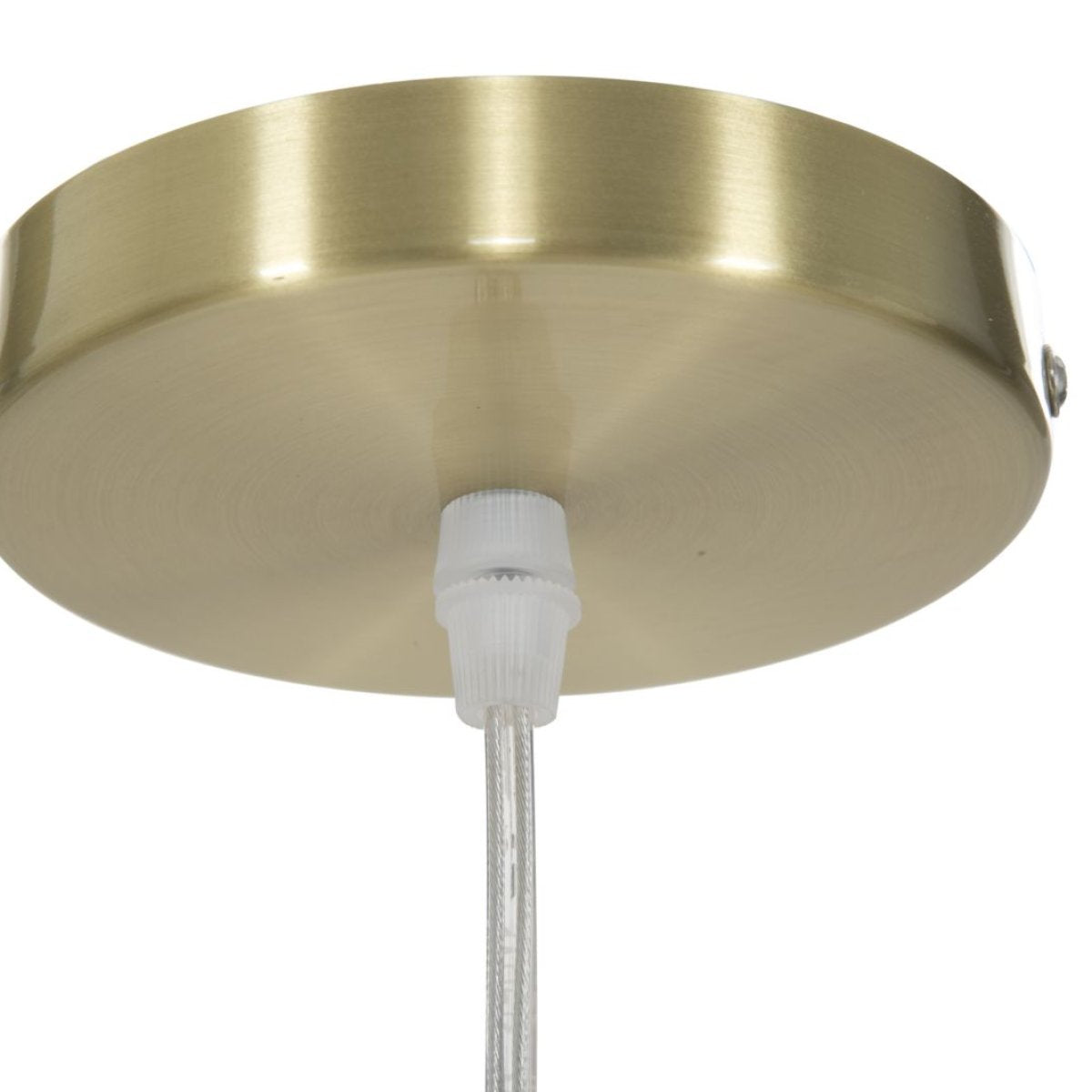 Suspension 1 globe en verre 46 cm Azélie Doré - vue 8