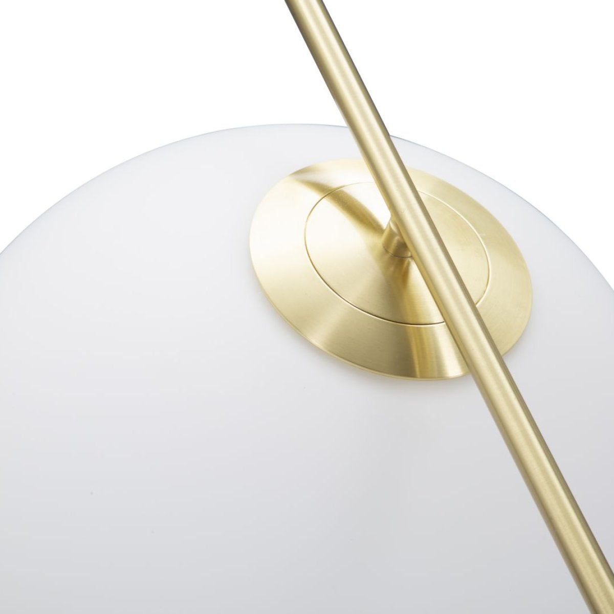 Suspension 1 globe en verre Azélie Doré - vue 7
