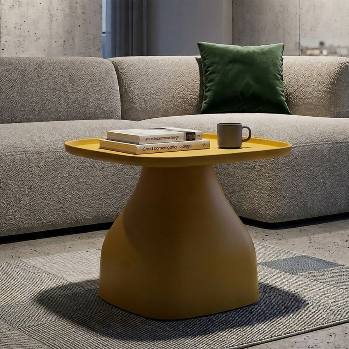 Table basse 38 cm Gea Jaune
