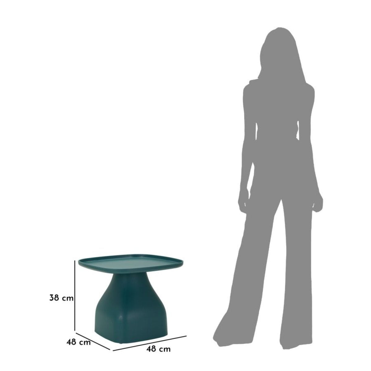 Table basse 38 cm Geni Bleu - vue 8