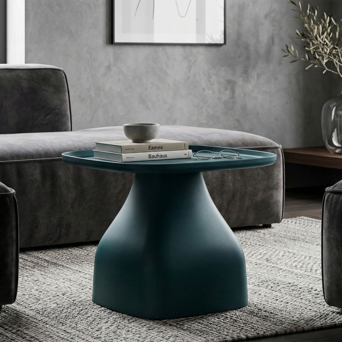 Table basse 38 cm Geni Bleu