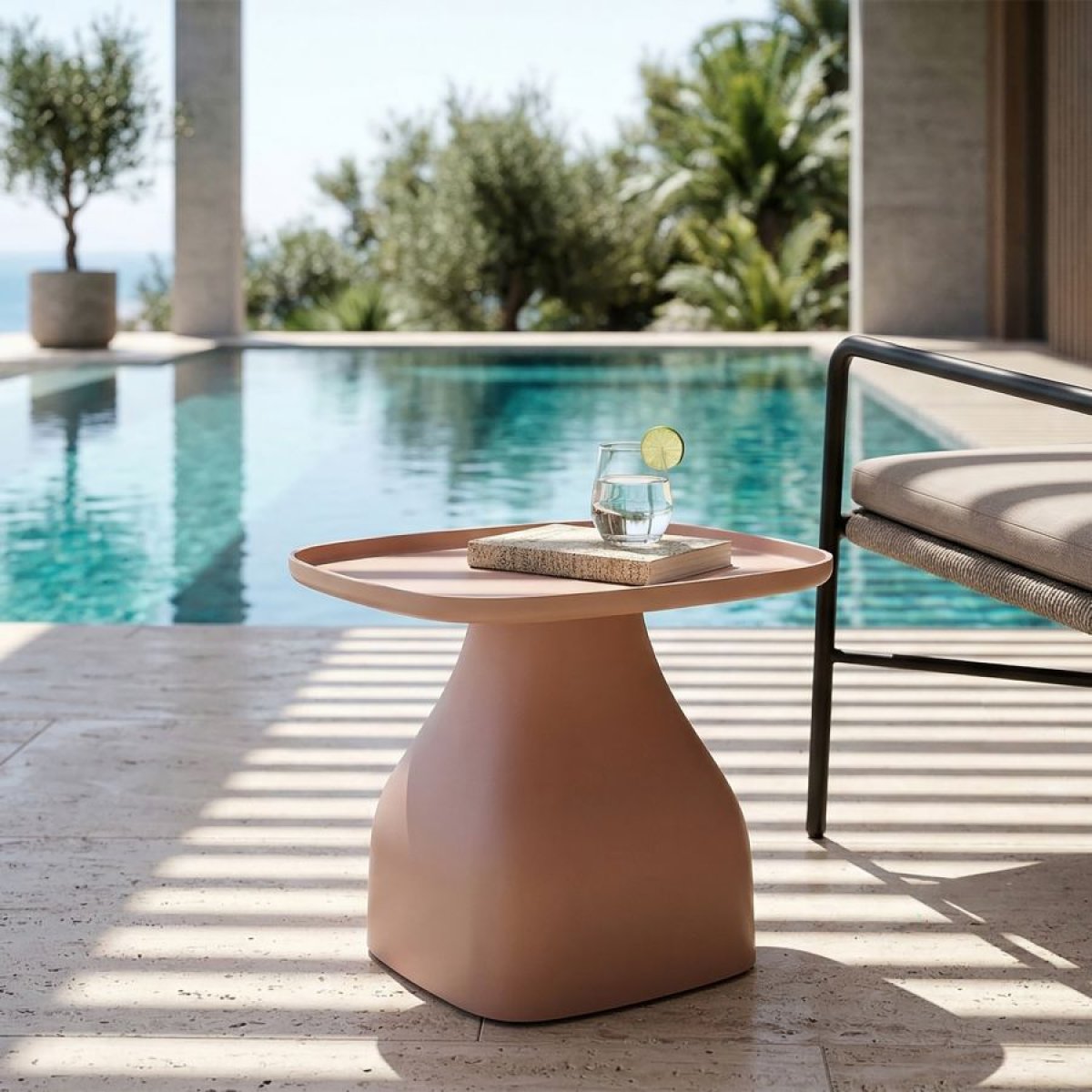 Table basse 38 cm Geni Rose - vue 4