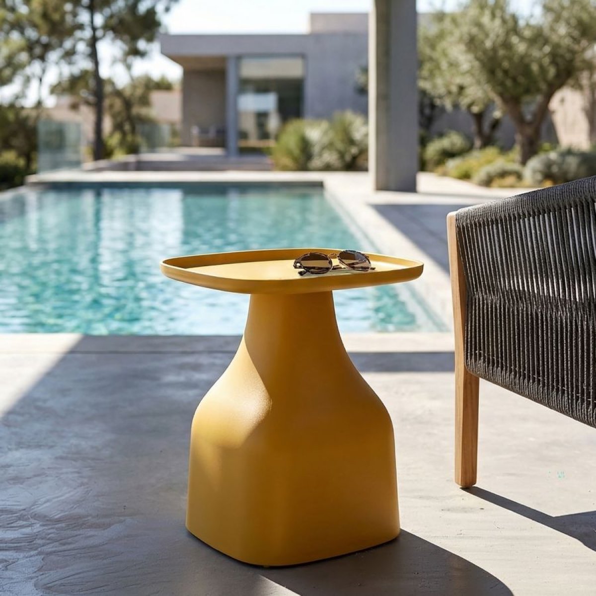 Table basse 50 cm Gea Jaune - vue 4