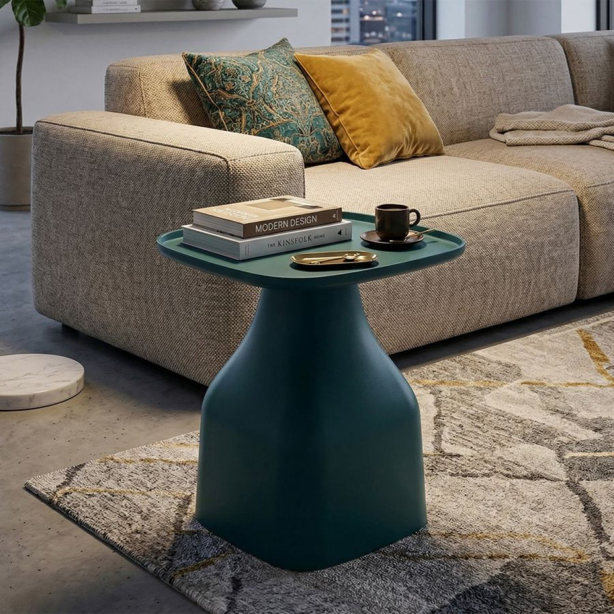 Table basse 50 cm Geni Bleu
