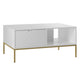 Table basse Daria Blanc