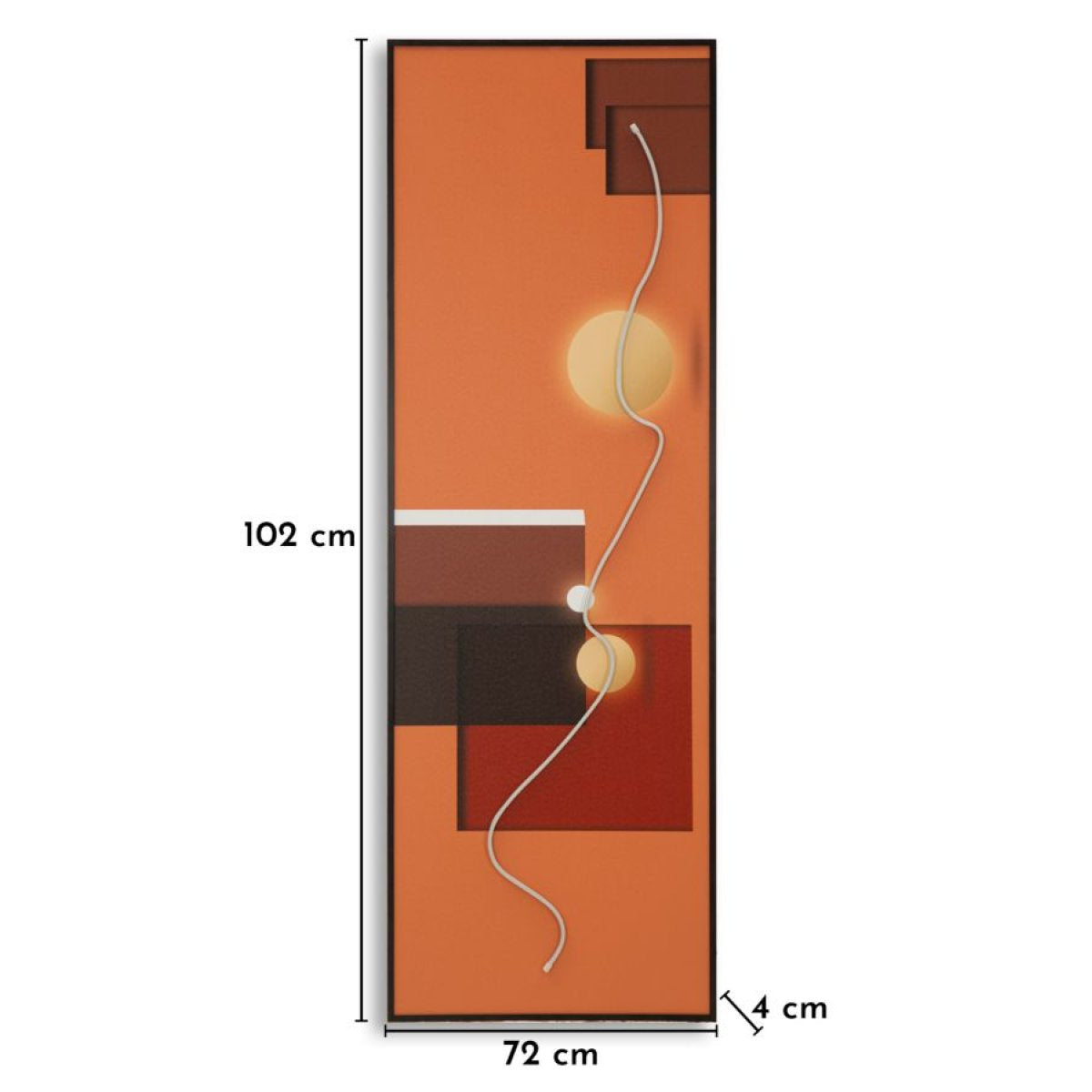 Tableau impression sur toile LED 150x50 cm Sia - vue 12