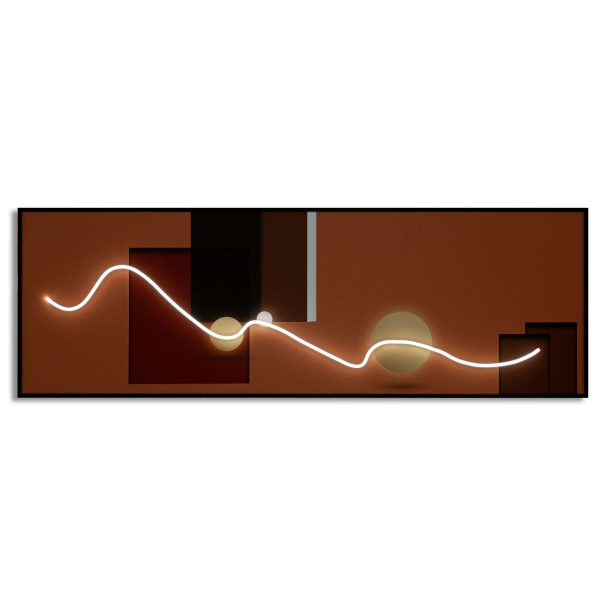 Tableau impression sur toile LED 150x50 cm Sia - vue 3