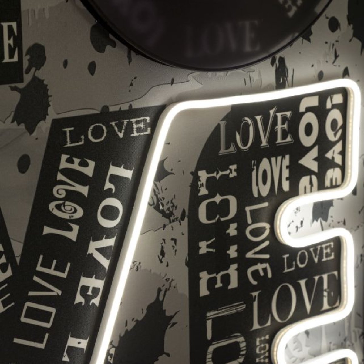 Tableau impression sur toile LED 60x90 cm Love - vue 9