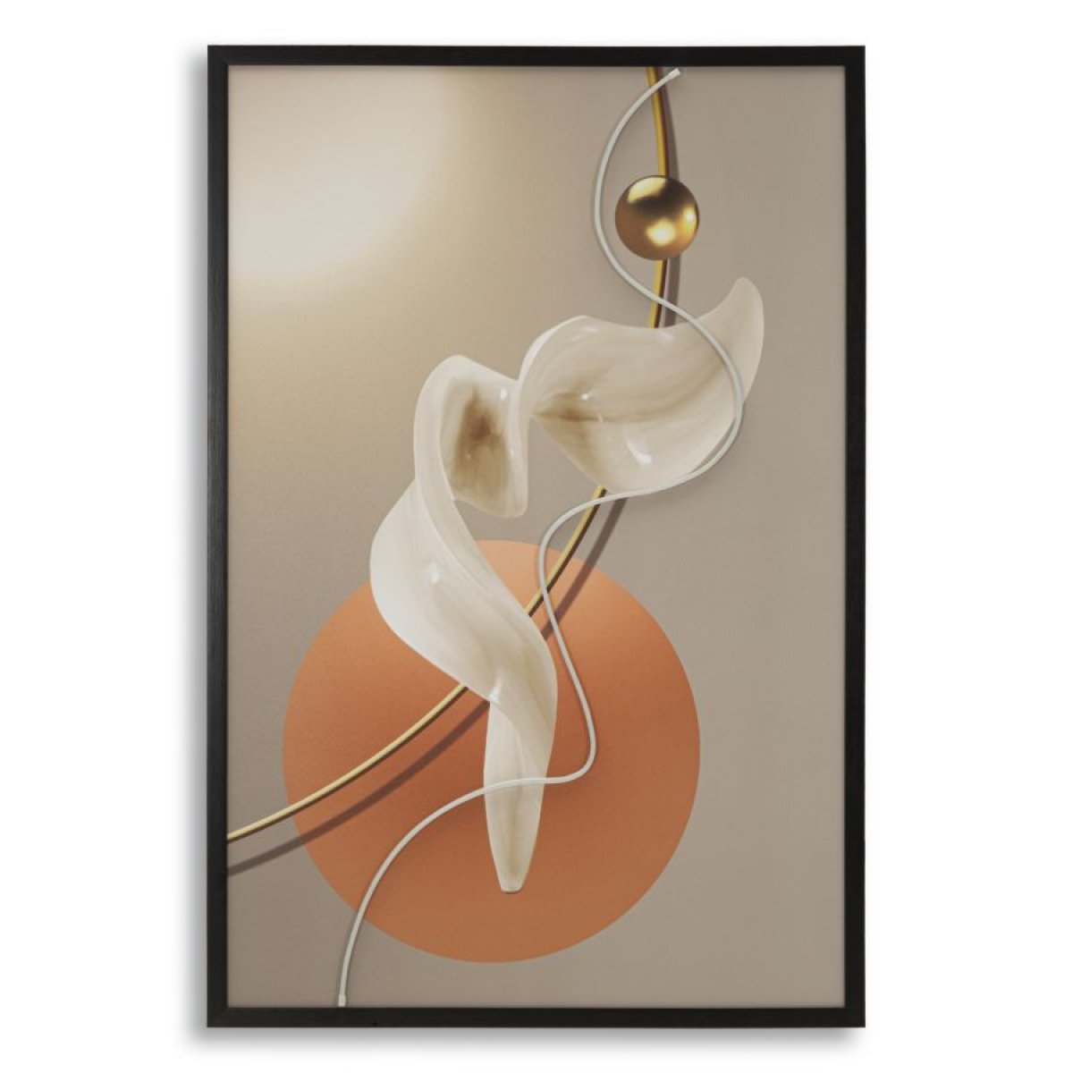 Tableau impression sur toile LED 80x120 cm Orphée - vue 2