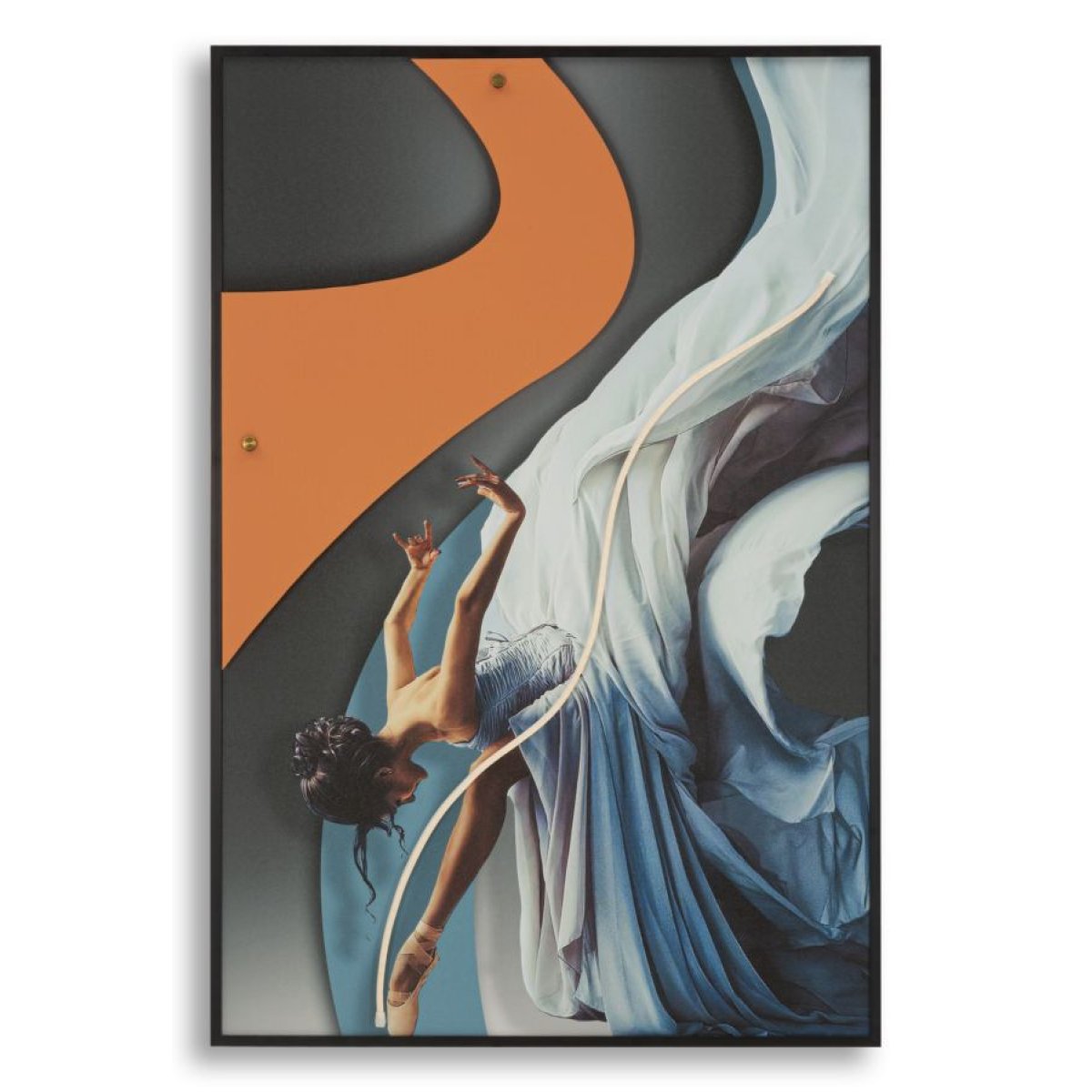 Tableau impression sur toile LED danseuse 60x90 cm Tess - vue 2