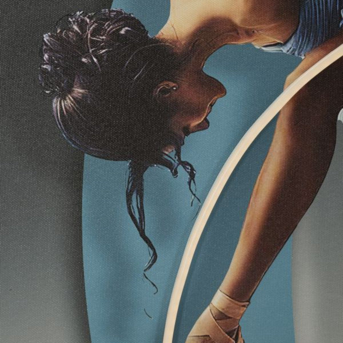 Tableau impression sur toile LED danseuse 60x90 cm Tess - vue 6