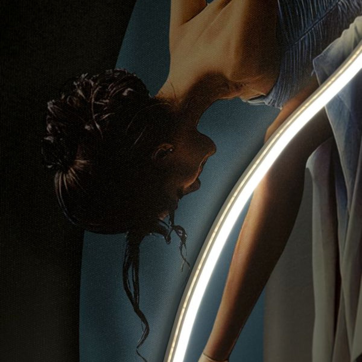 Tableau impression sur toile LED danseuse 60x90 cm Tess - vue 9