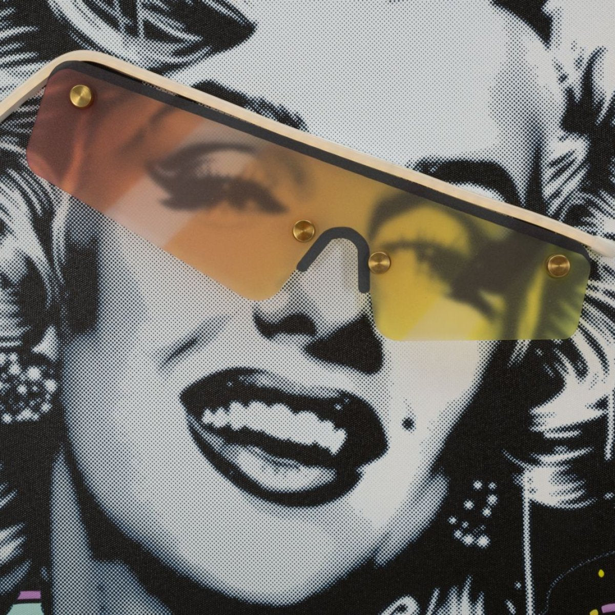 Tableau impression sur toile LED femme 60x90 cm Marilyn - vue 6