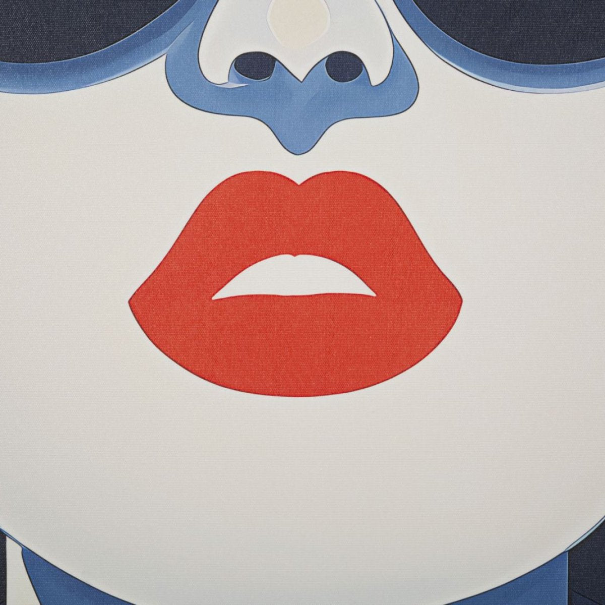 Tableau impression sur toile LED femme lunettes 80x120 cm Cécile - vue 6