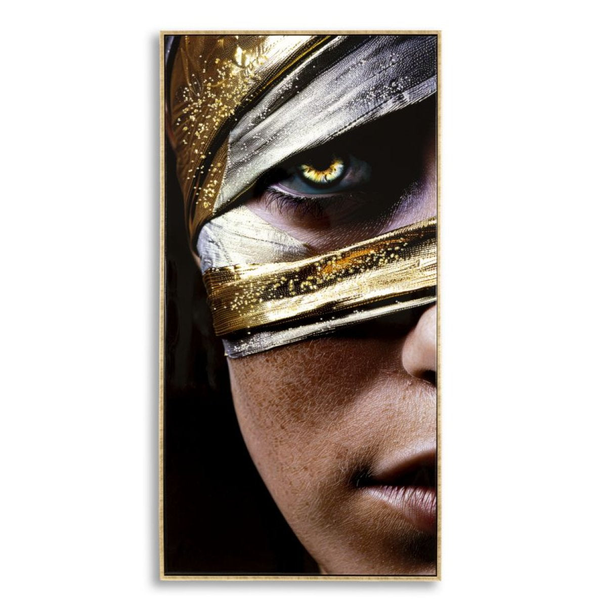 Tableau impression sur toile visage femme 50x100 cm Lumos - vue 2