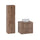 Ensemble meuble simple vasque 60cm et colonne Tao Bois