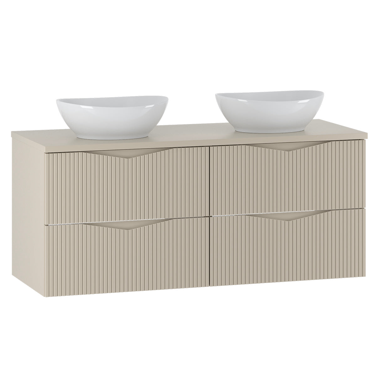 Meuble double vasque 120cm Tao Cachemire