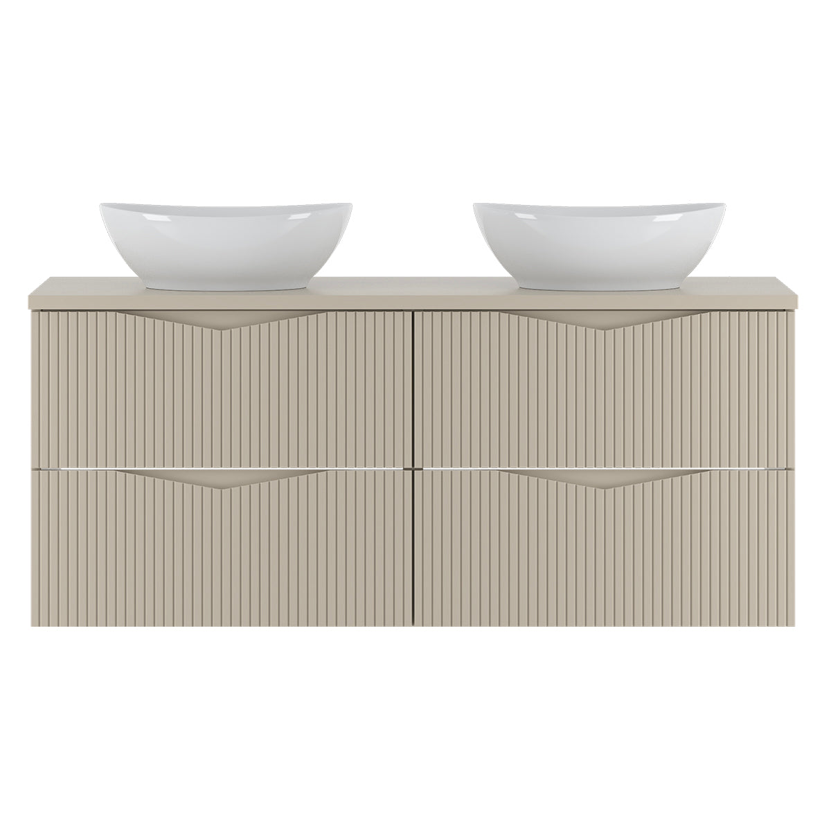 Meuble double vasque 120cm Tao Cachemire - vue 2