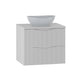 Meuble simple vasque 60cm Tao Blanc