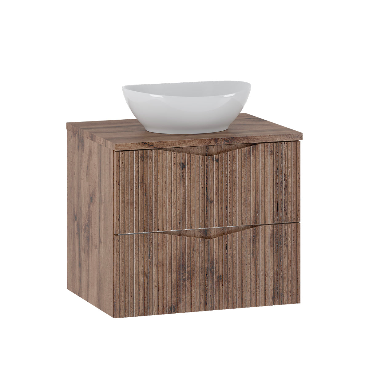 Meuble simple vasque 60cm Tao Bois