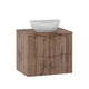 Meuble simple vasque 60cm Tao Bois