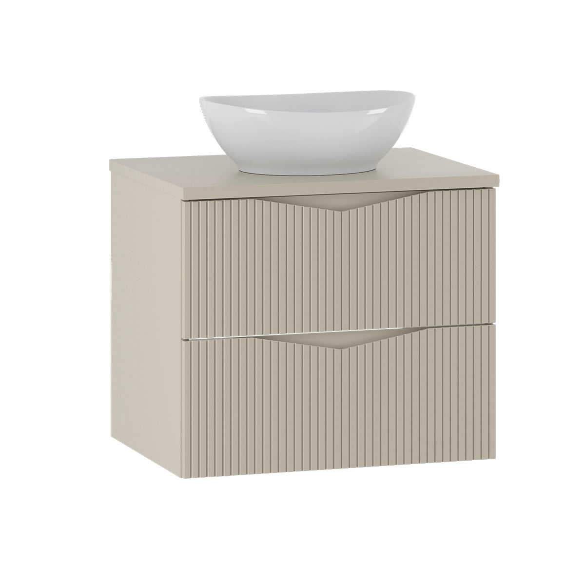 Meuble simple vasque 60cm Tao Cachemire