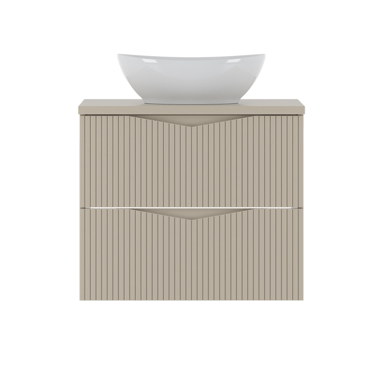 Meuble simple vasque 60cm Tao Cachemire - vue 2