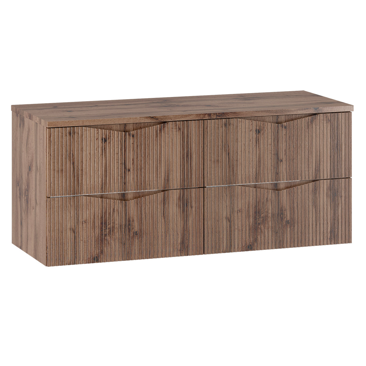 Meuble sous-vasque 120cm plan de toilette Tao Bois