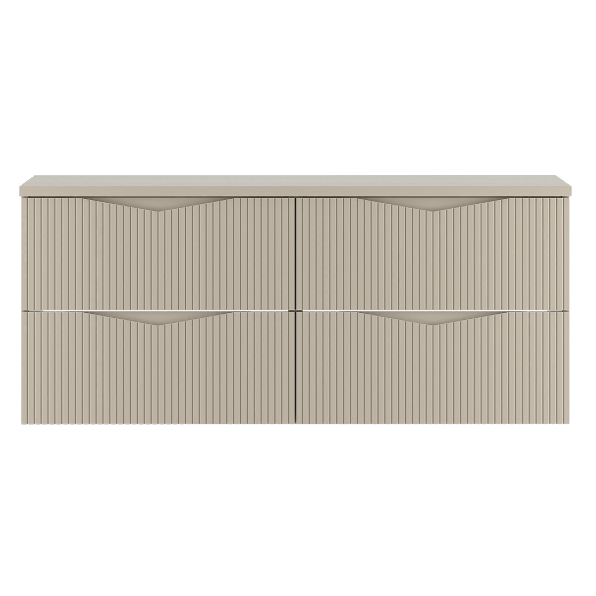 Meuble sous-vasque 120cm plan de toilette Tao Cachemire - vue 2