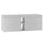 Meuble sous-vasque 140cm 2 niches plan de toilette Tao Blanc