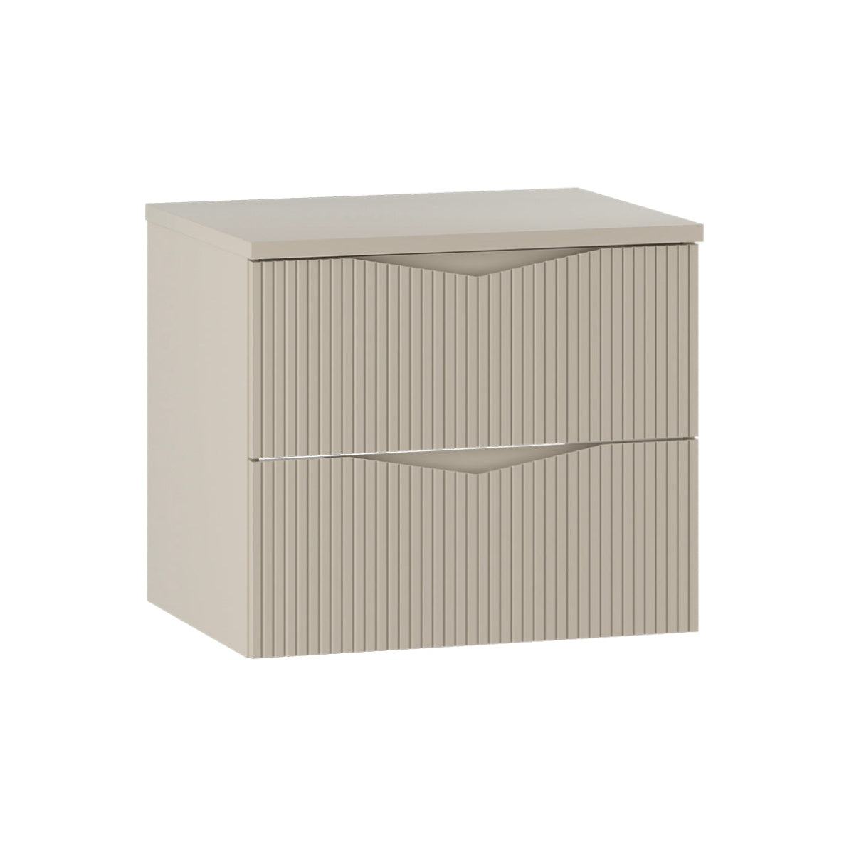 Meuble sous-vasque 60cm plan de toilette Tao Cachemire