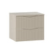 Meuble sous-vasque 60cm plan de toilette Tao Cachemire