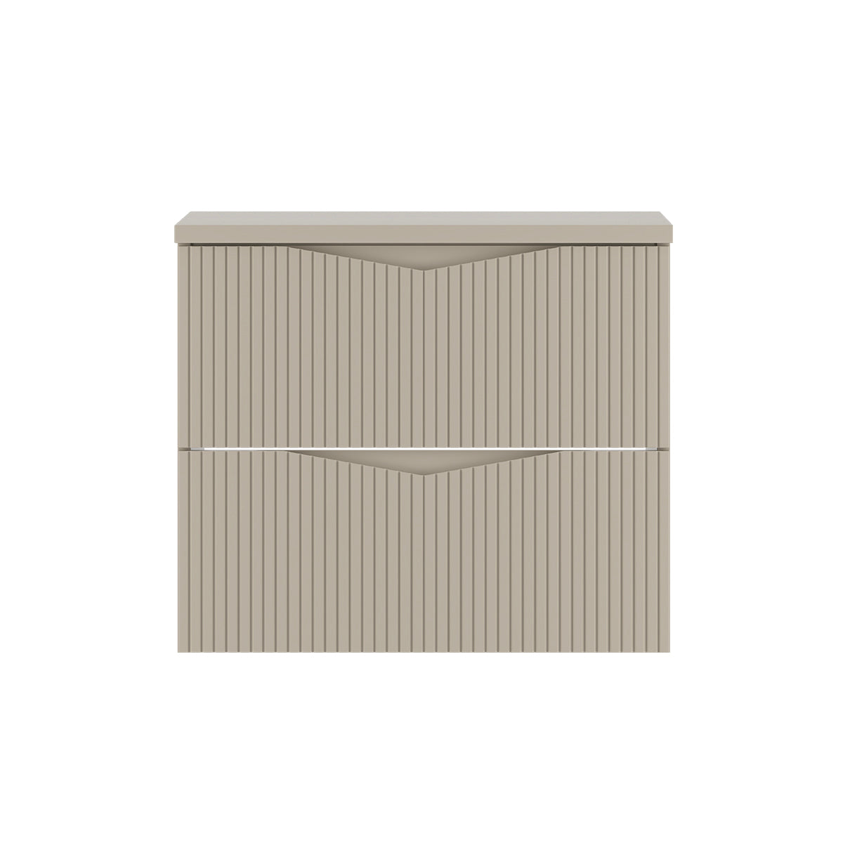 Meuble sous-vasque 60cm plan de toilette Tao Cachemire - vue 2