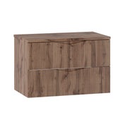 Meuble sous-vasque 80cm plan de toilette Tao Bois