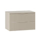 Meuble sous-vasque 80cm plan de toilette Tao Cachemire