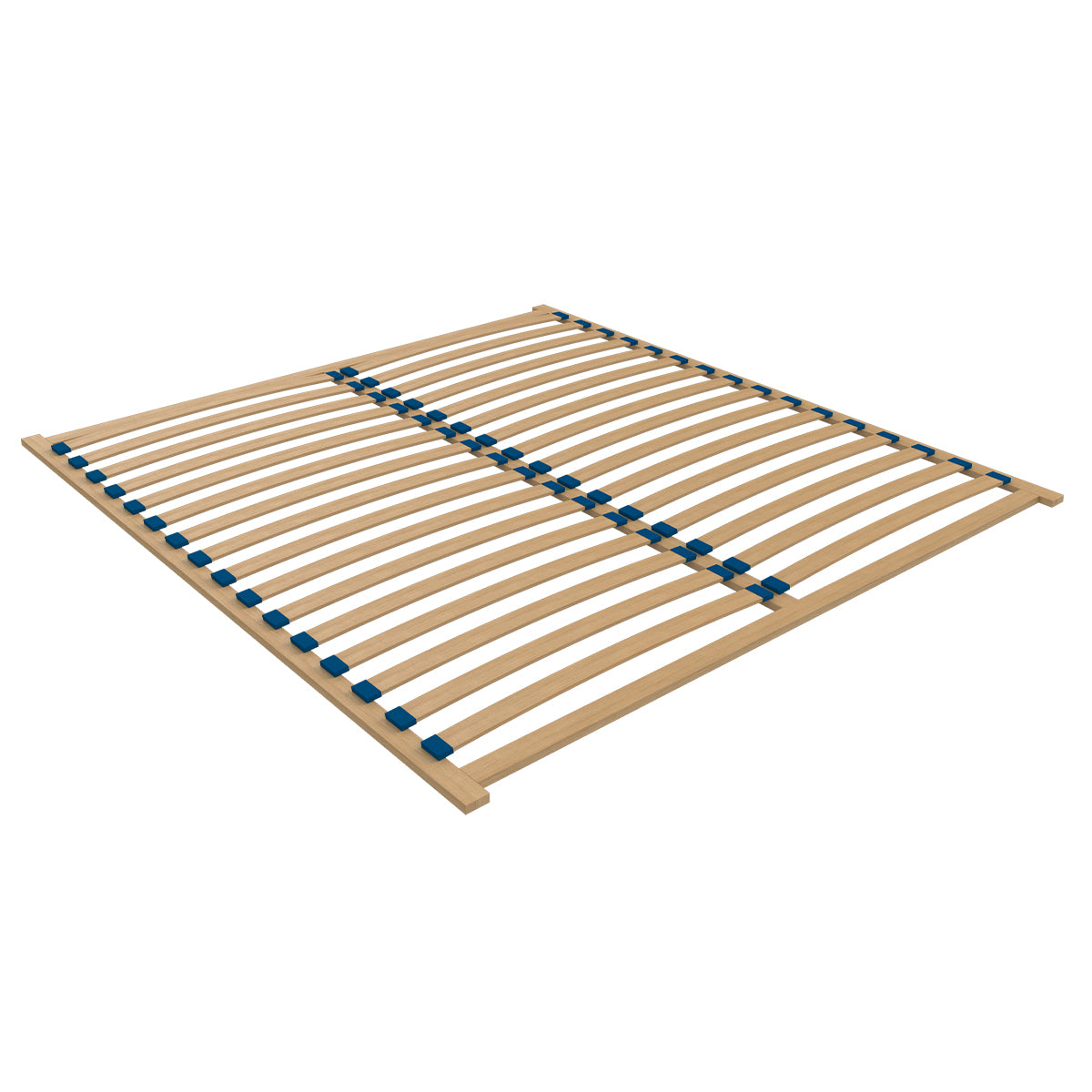 Lit 180x200 sommier et LED inclus Téana Bois et Beige - vue 4