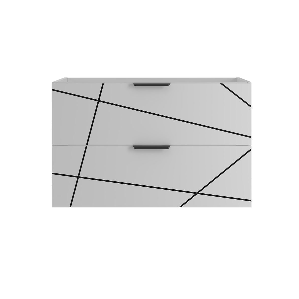 Meuble sous-vasque 80cm Teren Blanc - vue 3