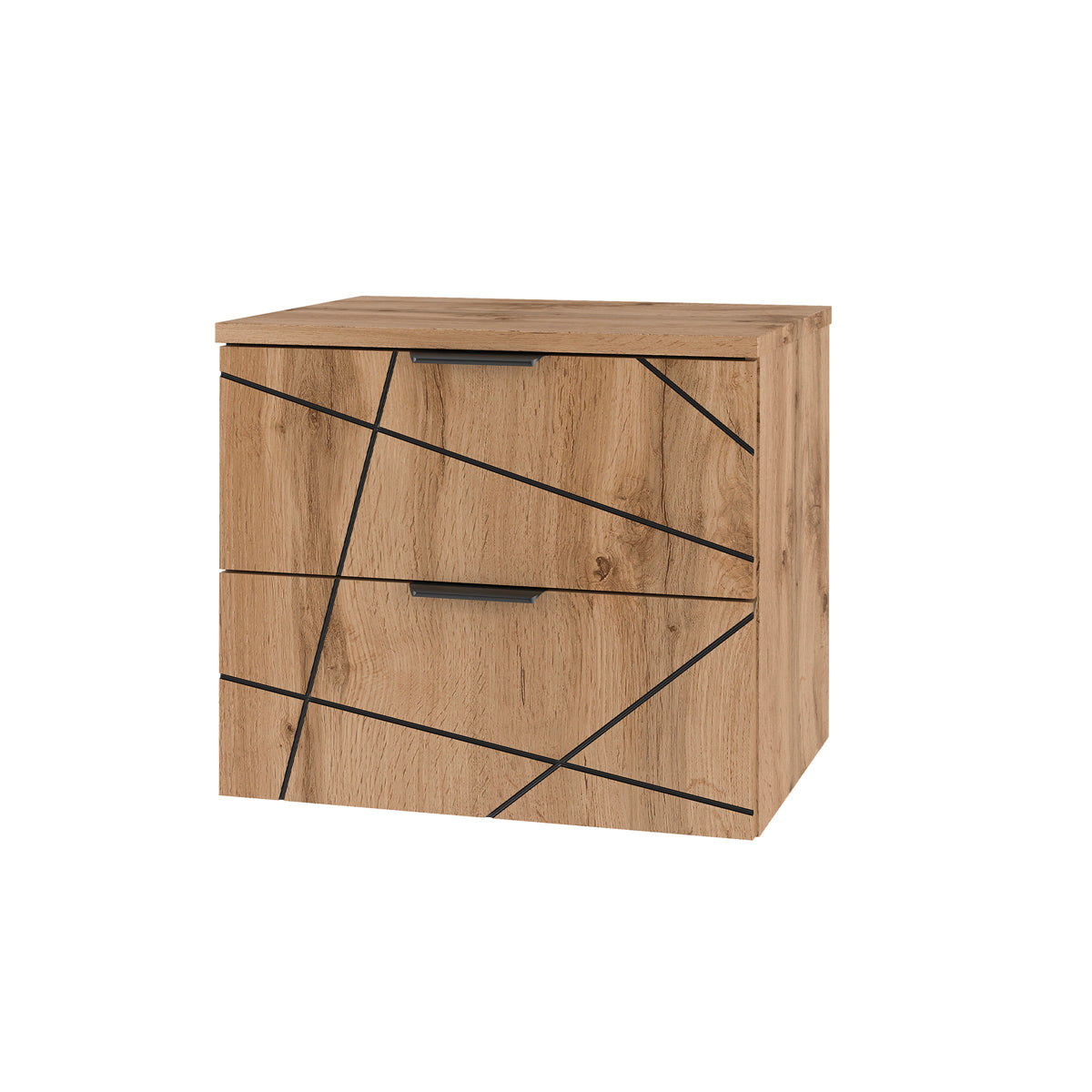 Meuble sous-vasque 60cm plan de toilette Teren Bois