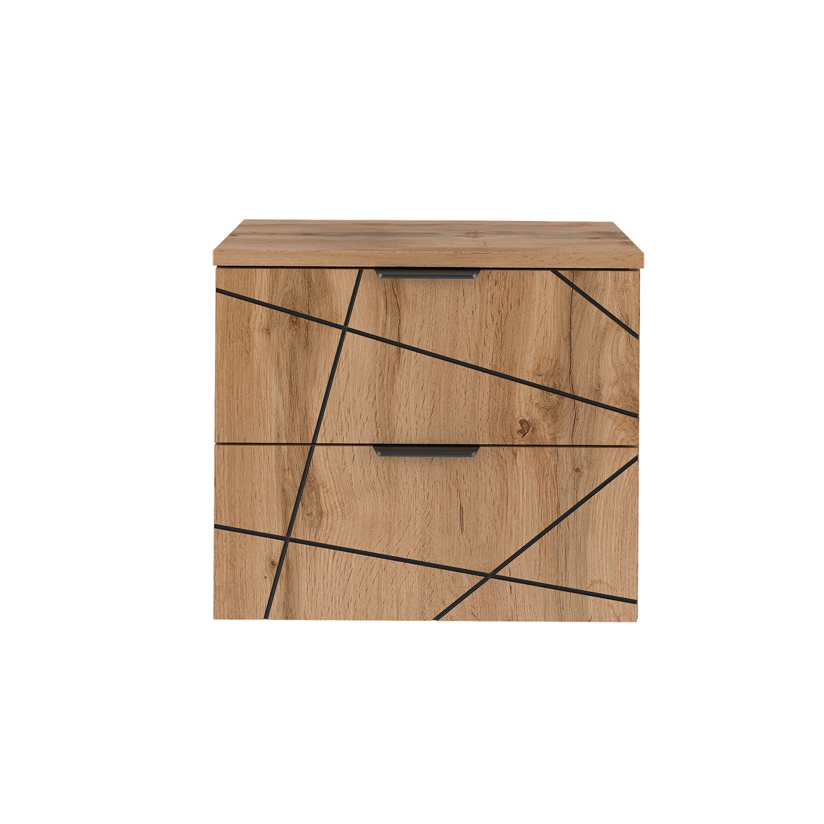 Meuble sous-vasque 60cm plan de toilette Teren Bois - vue 2
