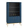 Vaisselier 4 portes Thalia Bleu
