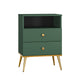 Chevet 2 tiroirs Thalia Vert