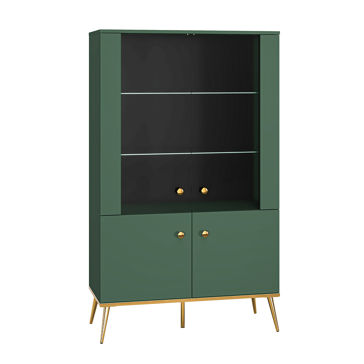 Vaisselier 4 portes Thalia Vert