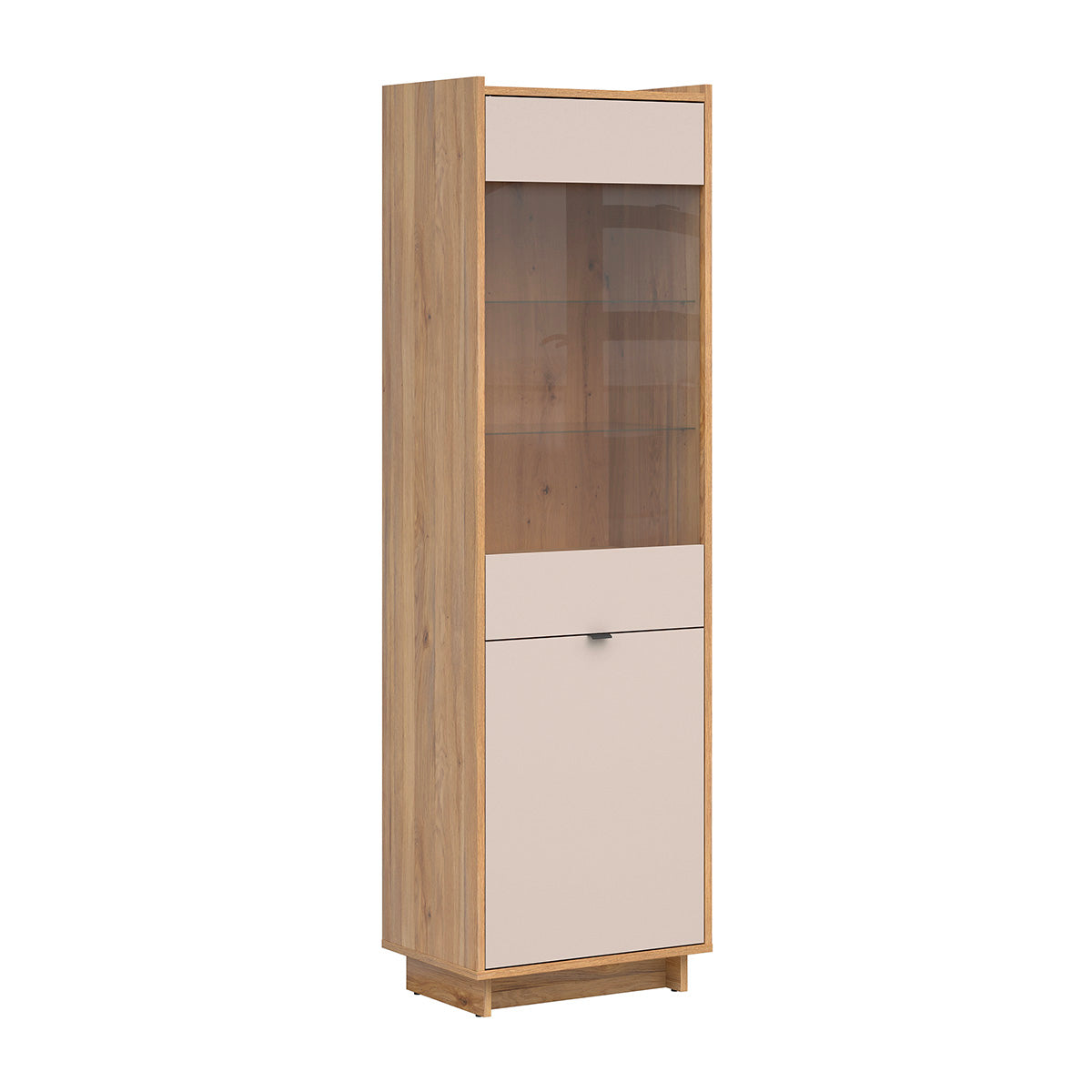 Vaisselier 2 portes Donna Cachemire et Bois
