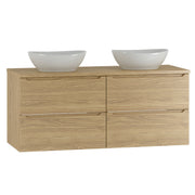 Meuble double vasque 120cm Viggo Bois