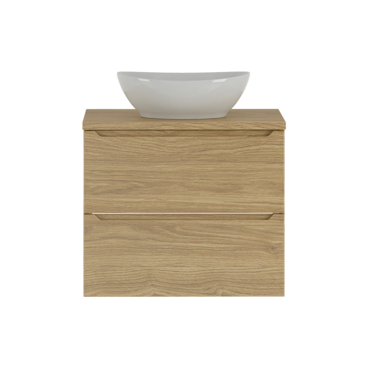Meuble simple vasque 60cm Viggo Bois - vue 2